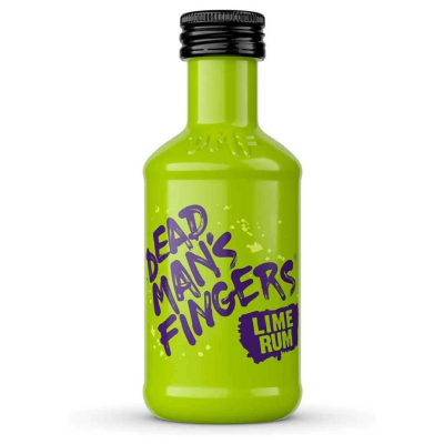 Rom Dead Man's Fingers Lime, 37.5% alc., 0.05L, Anglia