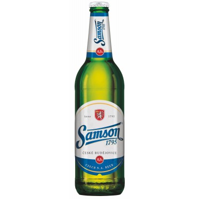 Samson 1795 Non-alcoholic blonde beer, 0.5L, Czech Republic