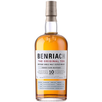 The Benriach 10 Years The Original Ten Whisky, 0.7L, 43% alc., Scotland