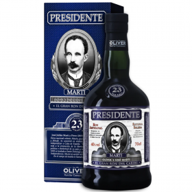 Presidente Marti 23 Years Rum, 40% alc., 0.7L, Dominican Republic