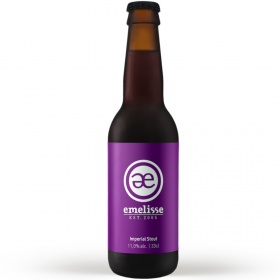Emelisse Imperial Stout Black Beer, 11% alc., 0.33L, Netherlands