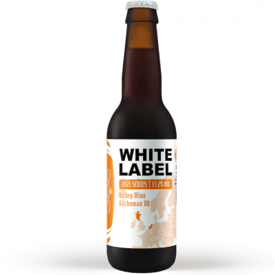 Bere neagra Emelisse White Label Barley Wine Kilchoman BA - 2021, 13.2% alc., 0.33L, Olanda