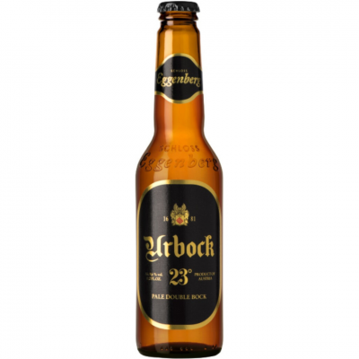 Urbock 23 Blonde Beer, 9.6% alc., 0.33L, Austria