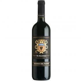 Vin rosu Re Manfredi Terre Degli Svevi Aglianico Del Vulture, 0.75L, 14% alc., Italia