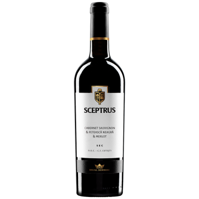 Vin rosu sec Beciul Domnesc Sceptrus, 0.75L, 14% alc., Romania