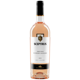 Vin roze sec Beciul Domnesc Sceptrus, 0.75L, 13% alc., Romania