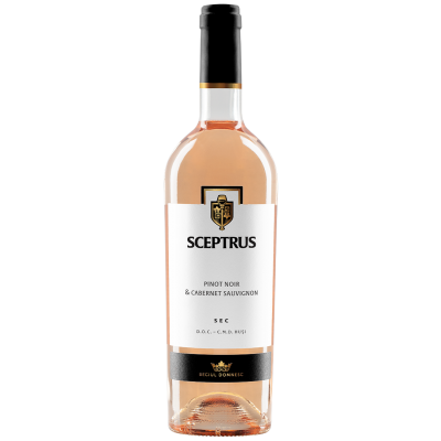 Beciul Domnesc Sceptrus Rose Dry Wine, 0.75L, 13% alc., Romania