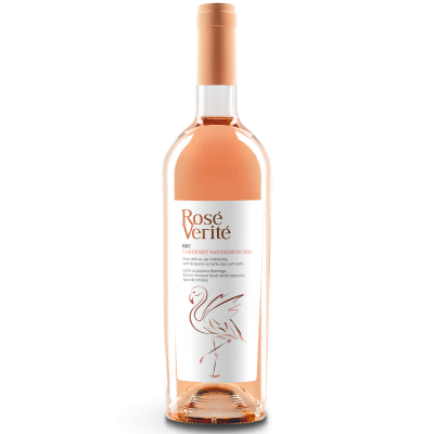 Cabernet Sauvignon, Beciul Domnesc Rose Verite Rose Dry Wine, 0.75L, 14.5% alc., Romania