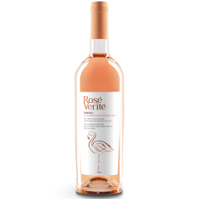 Vin roze demisec, Cabernet Sauvignon, Beciul Domnesc Rose Verite, 0.75L, 13.5% alc., Romania