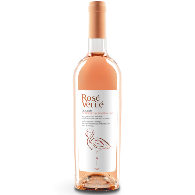 Cabernet Sauvignon, Beciul Domnesc Rose Verite Rose Semi-Dry Wine, 0.75L, 13.5% alc., Romania
