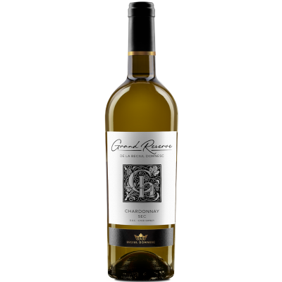Vin alb sec, Chardonnay, Beciul Domnesc Grand Reserve, 0.75L, 14.5% alc., Romania