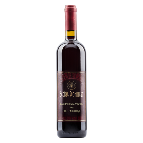 Red secco wine, Cabernet Sauvignon, Beciul Domnesc Cotesti, 0.75L, 13.5% alc., Romania