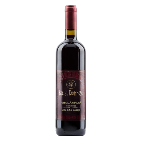 Red wine semi-sweet, Feteasca Neagra, Beciul Domnesc, 0.75L, 13.5% alc., Romania