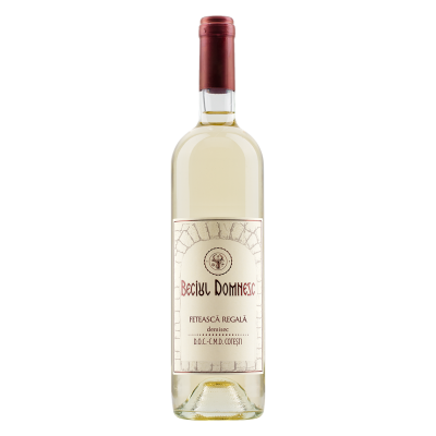 White wine semisec, Feteasca Regala, Beciul Domnesc Husi, 0.75L, 12% alc., Romania