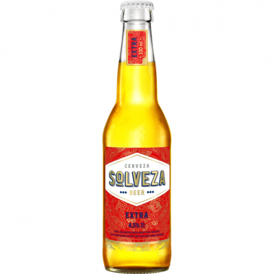 Solveza Extra Blonde Beer, 4.5% alc., 0.33L, Poland
