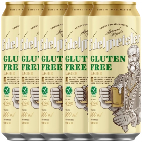 Pachet 6 bucati bere blonda Edelmeister Gluten Free, 4.2% alc., 0.5L, Polonia