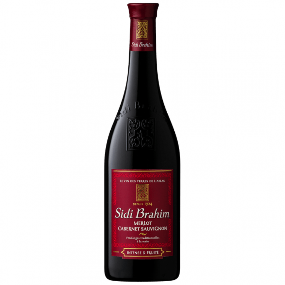 Vin rosu Sidi Brahim Beni M\'Tir, 0.75L, 12% alc., Maroc