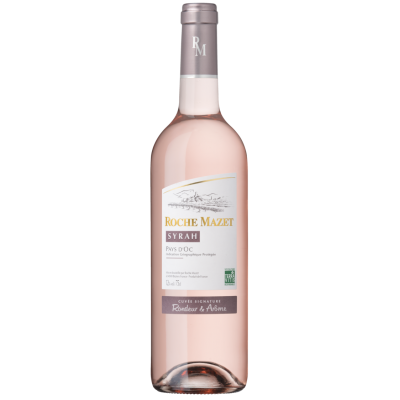 Syrah, Roche Mazet Pays d'Oc Rose Wine, 0.75L, 12% alc., France