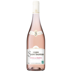 Combes Saint Sauveur Cotes du Rhone Rose Wine, 0.75L, 12.5% alc., France