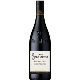 Vin rosu Combes Saint Sauveur Cotes du Rhone Plan de Dieu, 0.75L, 14% alc., Franta