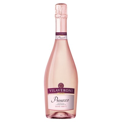 Villa Veroni Brut Rose Prosecco Wine, 0.75L, 11.5% alc., Italy