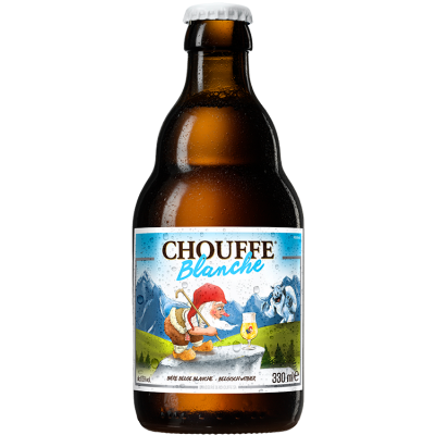 Bere alba La Chouffe Blanche, 6.5% alc., 0.33L, Belgia