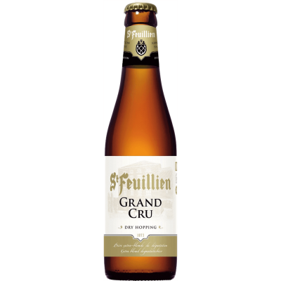 Bere blonda St Feuillien Grand Cru, 9.5% alc., 0.33L, Belgia