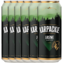 Six pack blonde beer Karpackie Pils, 4% alc., 0.5L, Poland