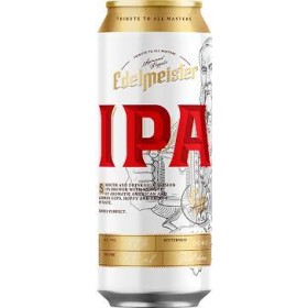 Edelmeister IPA blonde beer , 4.7% alc., 0.5L, Poland