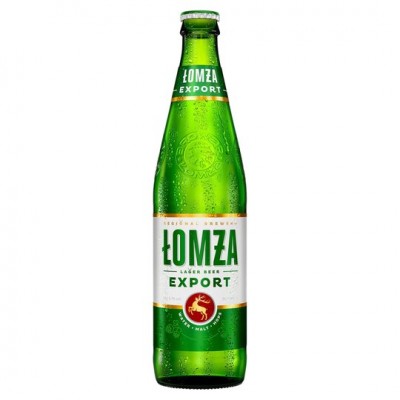Lomza Export Blonde Filtered Beer, 5.7% alc., 0.5L, Poland