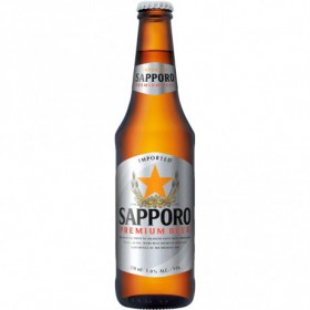 Sapporo Blonde Beer, 4.7% alc., 0.33L, Japan