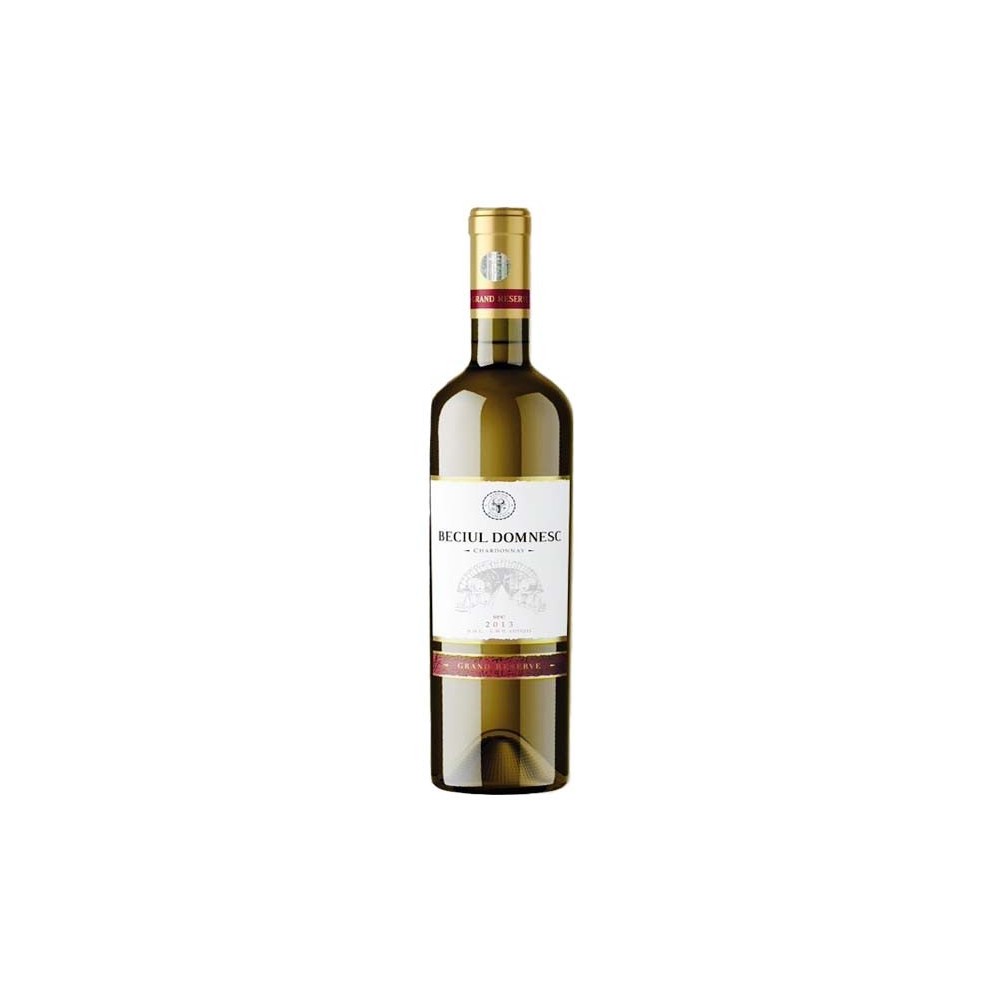 Vin alb sec, Chardonnay, Beciul Domnesc Grand Reserve, 0.75L, 14% alc., Romania