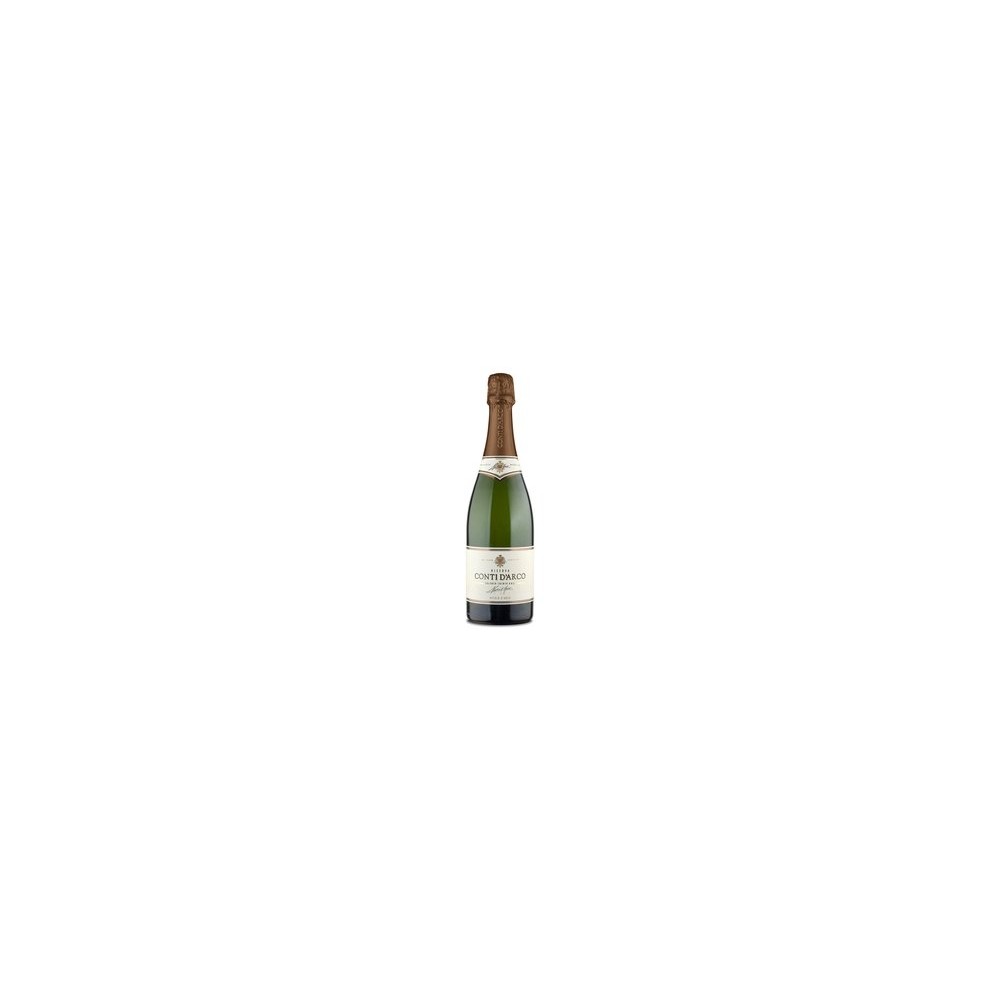 Vin spumant alb, Chardonnay-Pinot Noir, Conti d’Arco Trentino, 0.75L, 12.5% alc., Italia 0.75L