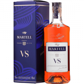 Coniac Martell VS + cutie, 40% alc., 0.7L, Franta