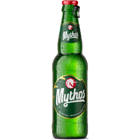 Mythos Blonde Beer, 5% alc., 0.33L, Greece