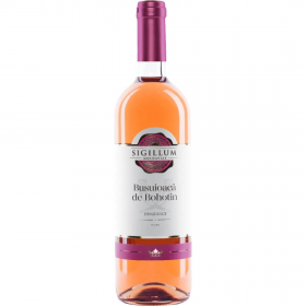 Vin roze demidulce, Busuioaca de Bohotin, Sigillum Moldaviae, 0.75L, 11.5% alc., Romania