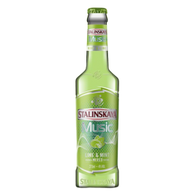 Stalinskaya Music Lime&Mint Vodka, 0.275L, 4% alc., Romania