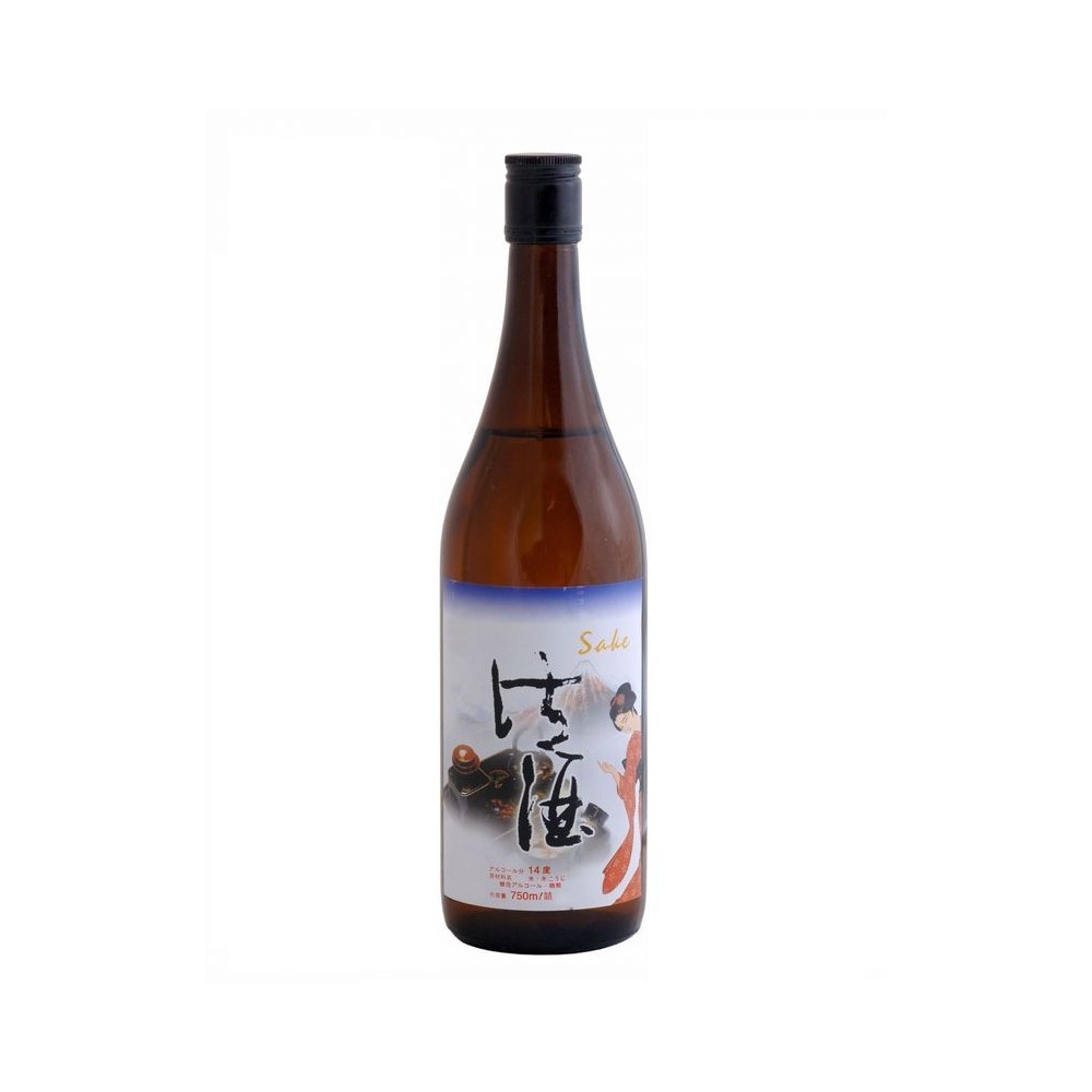 Bautura traditionala H.B.I. Sake, 14% alc., 0.75L, Japonia