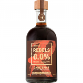 Rebels Dark Spice Alcohol Free Rum, 0.0% alc., 0.5L, Switzerland