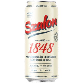 Szalon Blonde Beer, 4.6% alc., 0.5L, Hungary