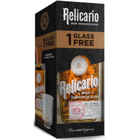 Relicario Ron Dominicano Superior Rum + 1 Glass, 40% alc., 0.7L