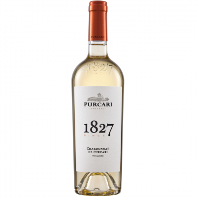 Vin alb sec, Chardonnay de Purcari, 0.75L, 13% alc., Republica Moldova