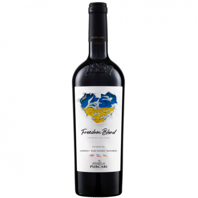 Vin rosu sec Purcari Freedom Blend, 0.75L, 14% alc., Republica Moldova