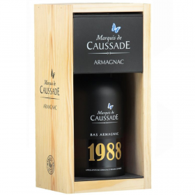 Armagnac Marquis de Caussade 1988, 40% alc., 0.7L, Franta
