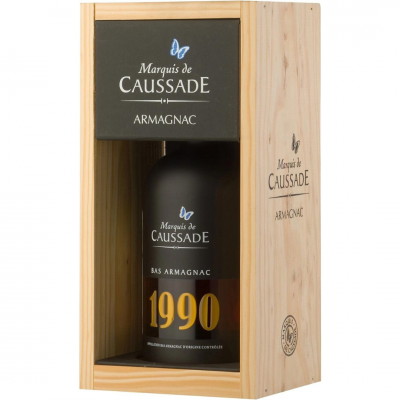 Armagnac Marquis de Caussade 1990, 40% alc., 0.7L, Franta