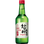 Traditional drink Jinro Soju Chamisul Original, 20.1% alc., 0.35L, Korea