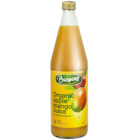 Biopont organic apple and mango juice, 0.75L