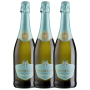 Pachet 3 bucati vin prosecco Fratelli Martini Colle Lauro DOC Brut, 0.75L, 11% alc., Italia