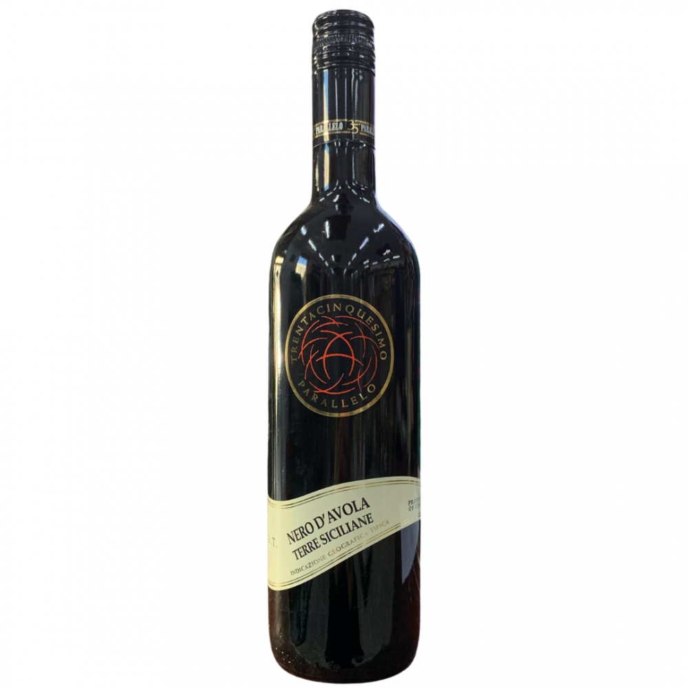 Vin rosu sec Nero D\'avola Sicilia, 0.75L, 13.5% alc., Italia