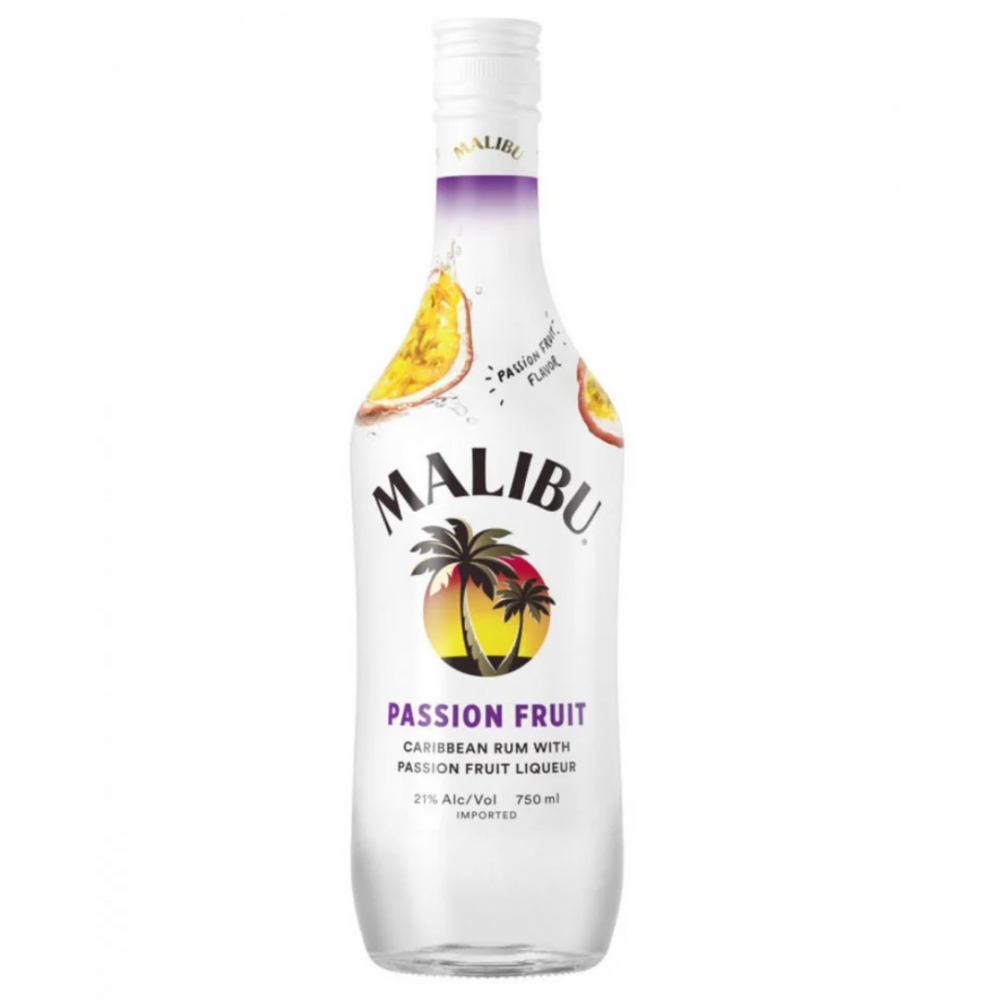 Lichior Malibu Passion Fruit, 21% alc., 0.7L, Spania